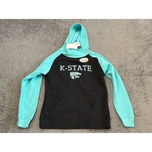 NWT Kansas State Wildcats College Hoodie Sweatshirt Womens L Ouray Sportswear